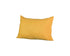 Set of 2 Yellow Modern Lumbar Throw Pillows
